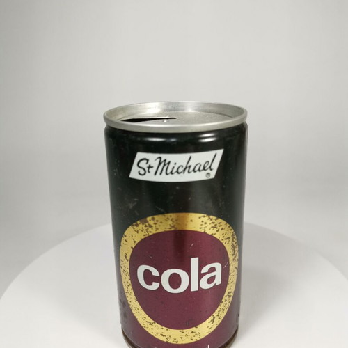Vintage Cola St.Michael soda can used