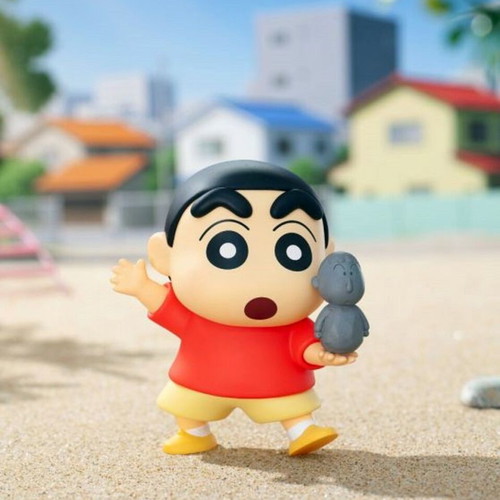 Top Toy Crayon Shinchan My Friend Bochan Stone Collection blind box new