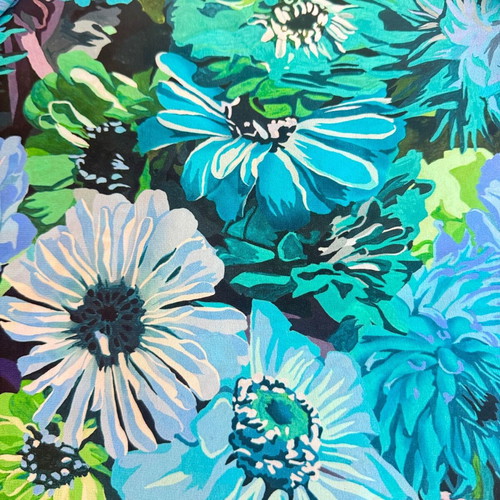 Stella McCartney Floral-Print Silk Midi Skirt like new, IT40
