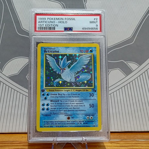 Articuno 1st Edition PSA 9 Mint Pokemon Card