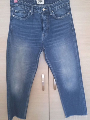 Zara γυναικείο τζιν σε μπλε, μέγεθος M