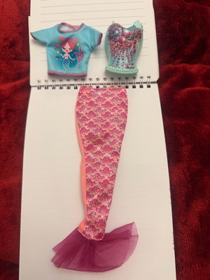 Barbie fashion Mermaid mermaid costume like new