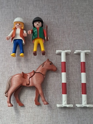 Playmobil σετ ιππασίας, vintage φιγούρες Geobra 1992