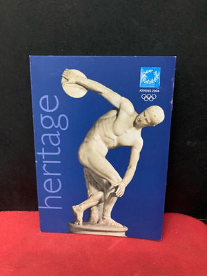 Discobolus Athens 2004 card new authentic