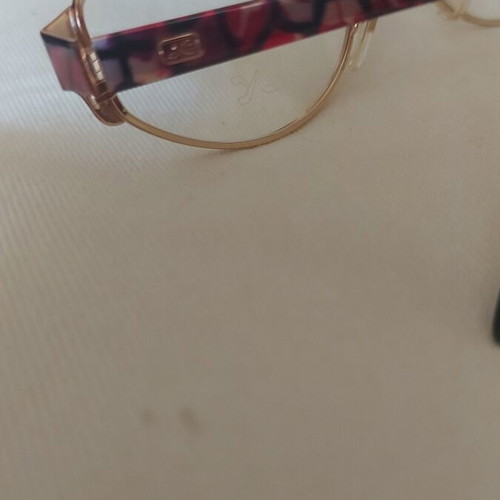Italian vintage eyeglass frames like new, metal and acetate