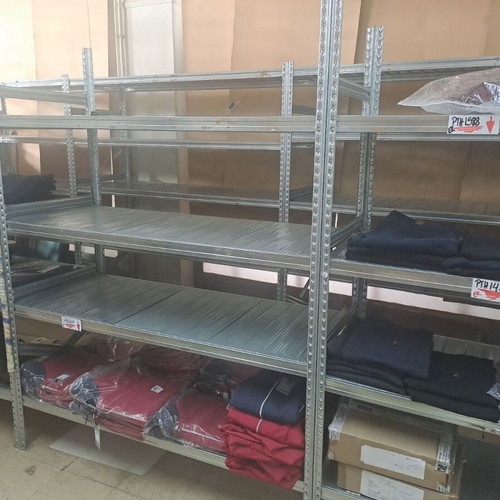 Galvanized Shelves Italy used, pack of 20, 4 shelves each