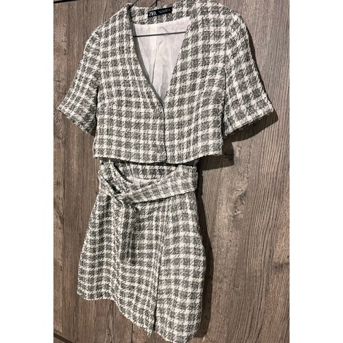 Zara women's dress like new, black and white, size S
