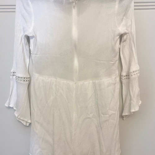 White Molly Bracken beach dress with lace, new, size S