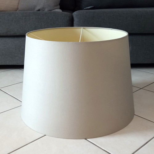 Lamp shade like new, beige-gray