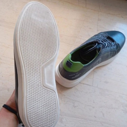 Boxer leather casual shoes size 44 like new, blue multicolor