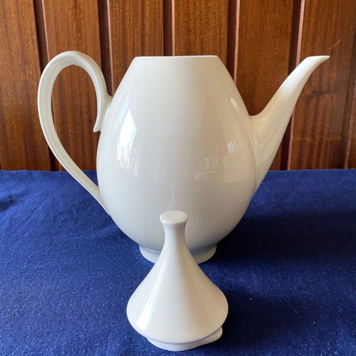 Scherzer Bavaria Germany porcelain tea/coffee set like new, 69 pieces