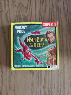 Super 8 film War-Gods of the Deep with Vincent Price like new