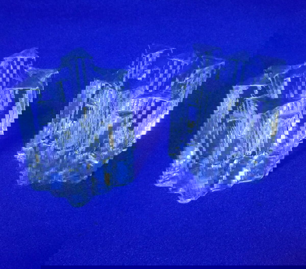 Κηροπήγια ρεσώ 2 τμ. "Starlight" Lindshammar art Lars-Gunnar Johansson Sweden 89'.