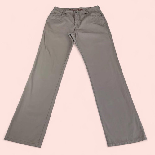 Harlem Walker by Joker Vintage Flat Trousers Grey Mens Size W33 L34 like new