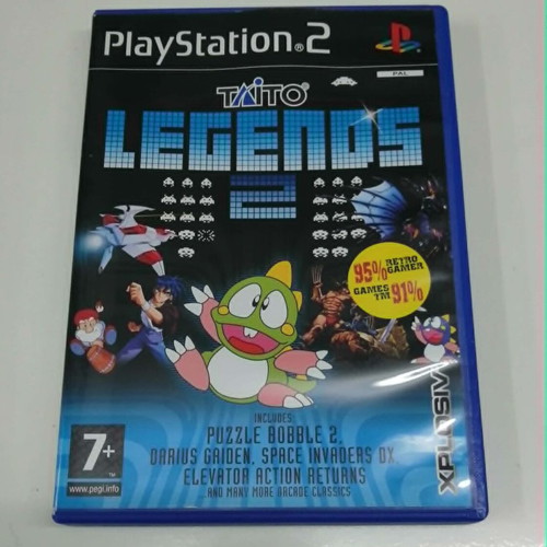 Taito Legends 2 PS2 game used, English version