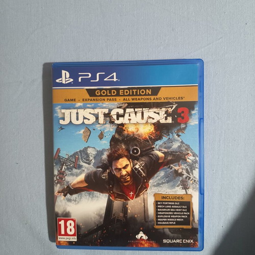 Just Cause 3 Gold Edition PS4 game like new with bonuses