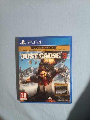 Just Cause 3 Gold Edition PS4 game like new with bonuses