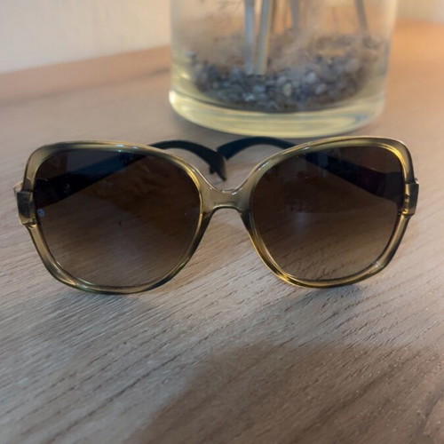 Giorgio Armani vintage sunglasses, brown and gold