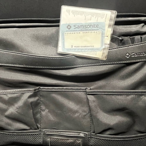 Samsonite Paragon Lap‑Office Case black professional laptop bag like new