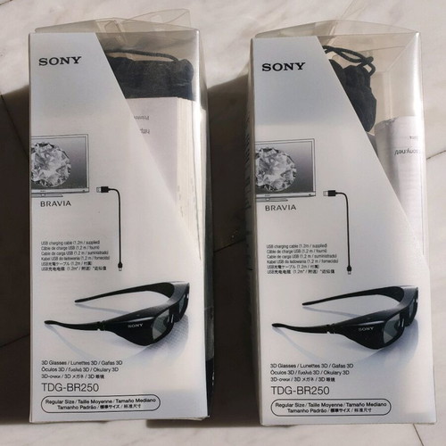 Sony 3D Active Shutter Glasses original new, pair