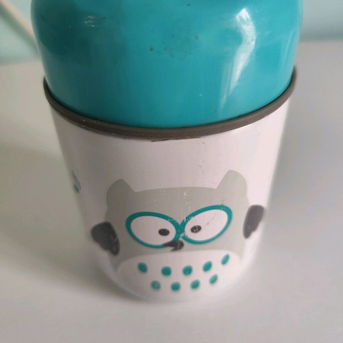 BBLUV Stainless Steel Food Thermos 300ml used Aqua Blue