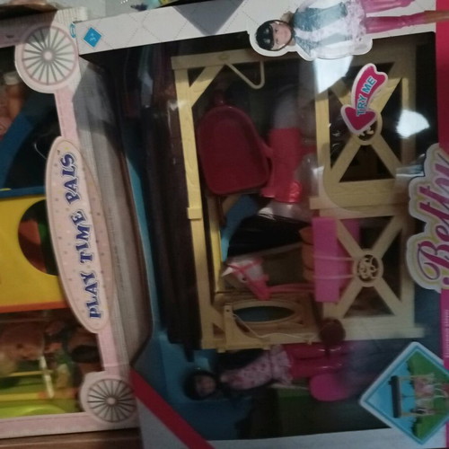Stable with doll and horse new, sealed in box