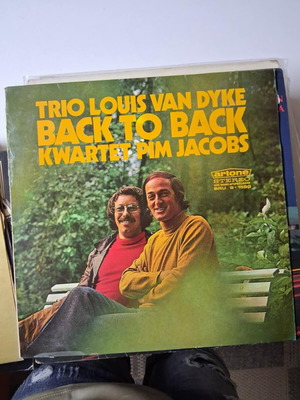 Trio Louis Van Dyke Back to Back vinyl record used, jazz