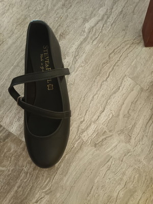 Shoes new, leather, size 39, black