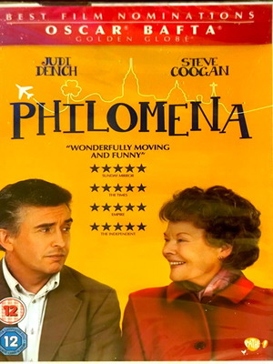 Philomena DVD κωμωδία με Judi Dench και Steve Coogan, καινούργιο, αγγλικοί υπότιτλοι