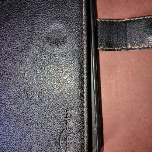 Wallet case Gin Micolor used, black with card slots