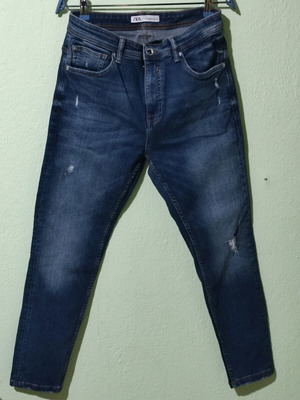 Zara women's jeans like new, size S 36 8, blue