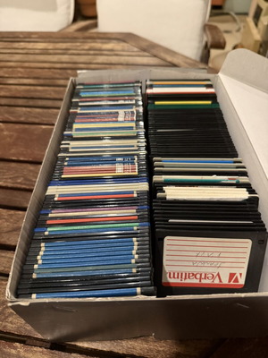 Δισκέτες floppy disc HD μεταχειρισμένες, πακέτο 50 για Pc, Amiga, Atari, Commodore, Macintosh, Ibm Pentium