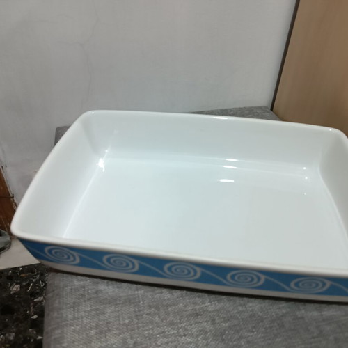 Clay baking dish new, size 40x27 cm