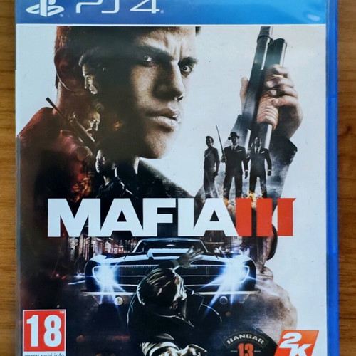 Mafia III PS4 game used, Greek edition