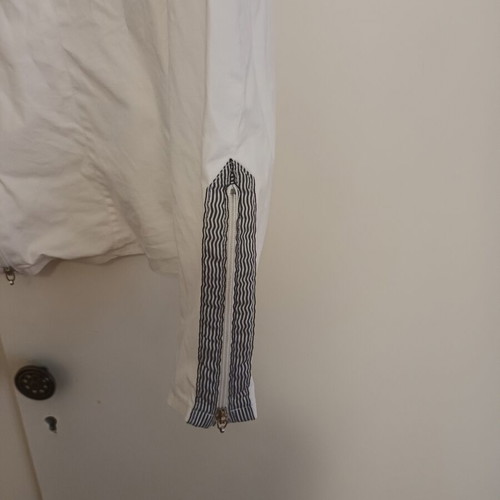 Raniami women's shirt with zipper, like new, white, size S
