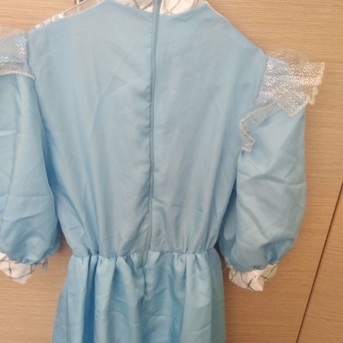 Carnival dress for children used, size 10-12 years with shiny details