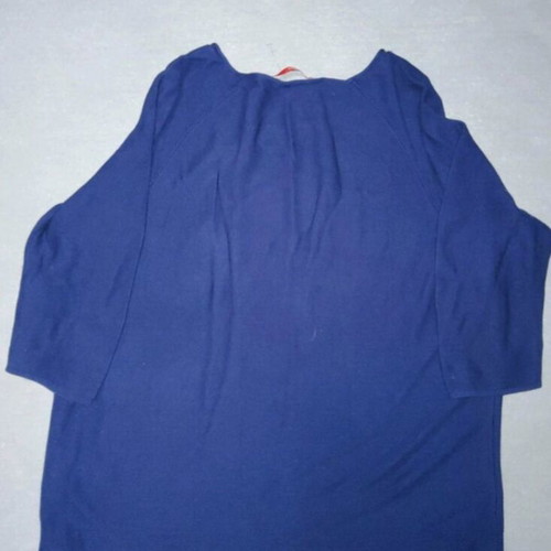 S.Oliver women's blouse used, blue, size L
