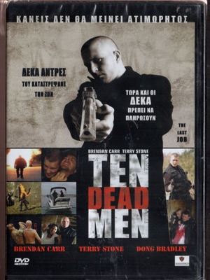 Ten Dead Men authentic DVD new, action