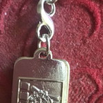 CAAN basketball keychain