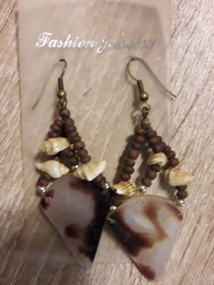 Σκουλαρίκια με κοχύλι σαν καινούργια