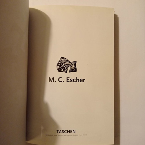 M.C. Escher Icons book used, architecture