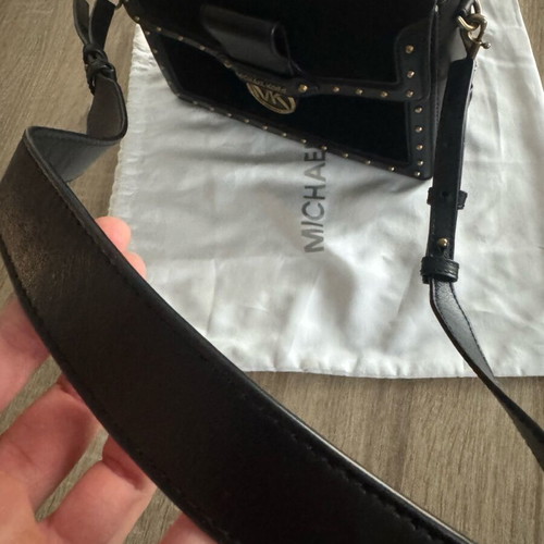 Michael Kors shoulder bag leather castor new, black