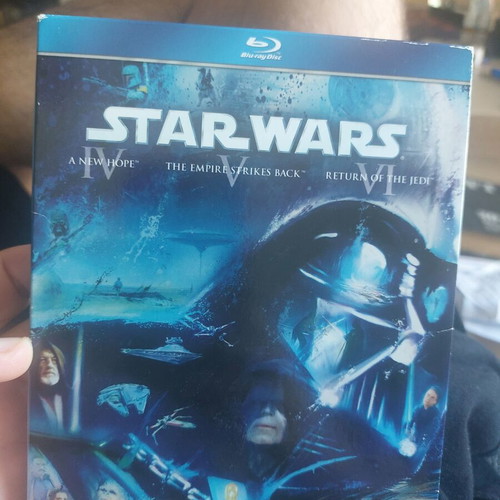 Star Wars Trilogy Blu-Ray like new with Greek subtitles