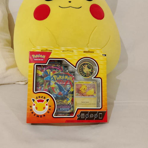 Pokemon Day 2026 Pikachu Swirl Collection Box new