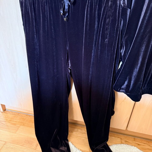 Zara velvet tracksuit set brown like new