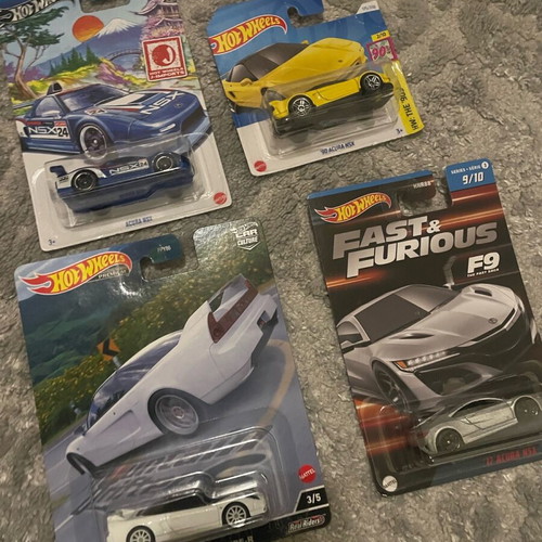 Hotwheels Honda pack NSX Fast and Furious new, sealed