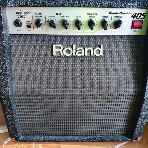 Roland GC-405 Mini Stack amplifier set like new with cables