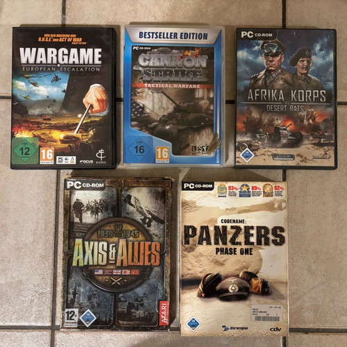 War PC games used, German pack