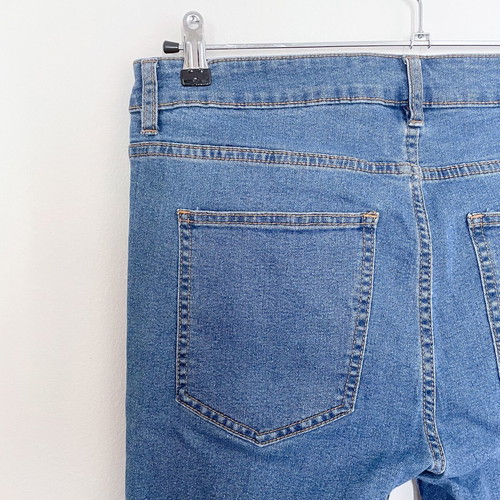 Bershka Skinny Jean Pant like new, blue, size EUR 44