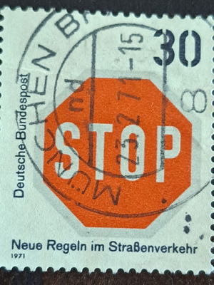 German stamp like new